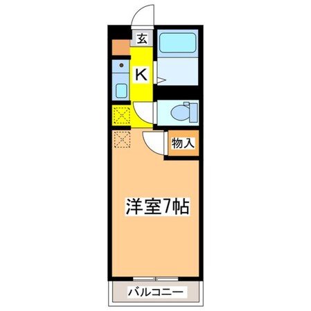 パークヒルズの物件間取画像